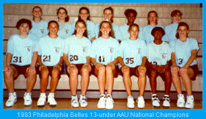 Belles 1993 13U Team